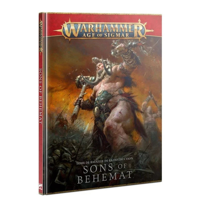 Games Workshop Tome de Battle - Sons of Behemat - French Version