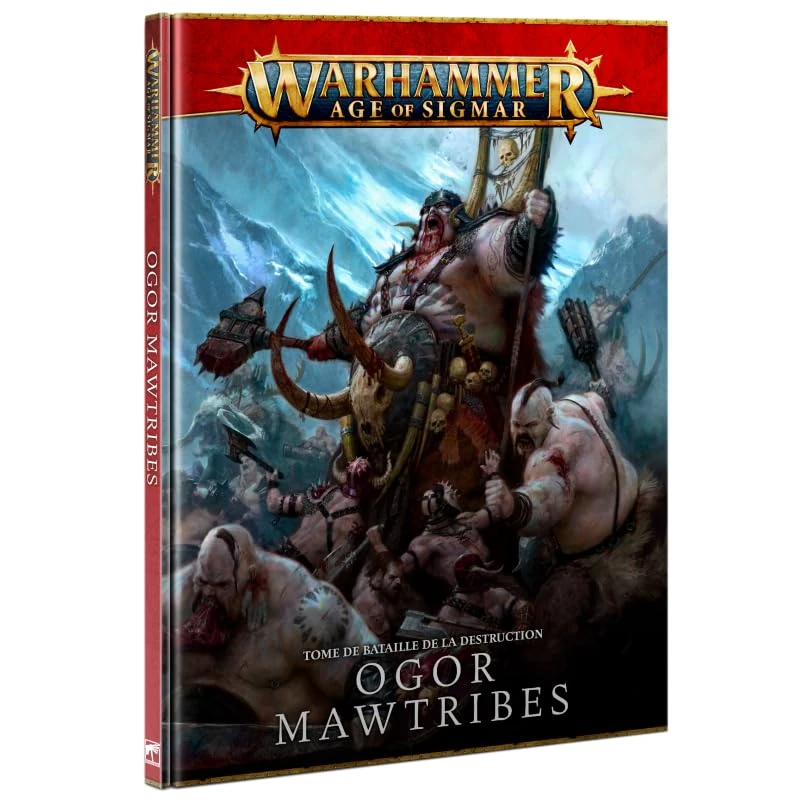 Games Workshop Warhammer AoS Battletome V.3 Ogor Mawtribes (Fr)