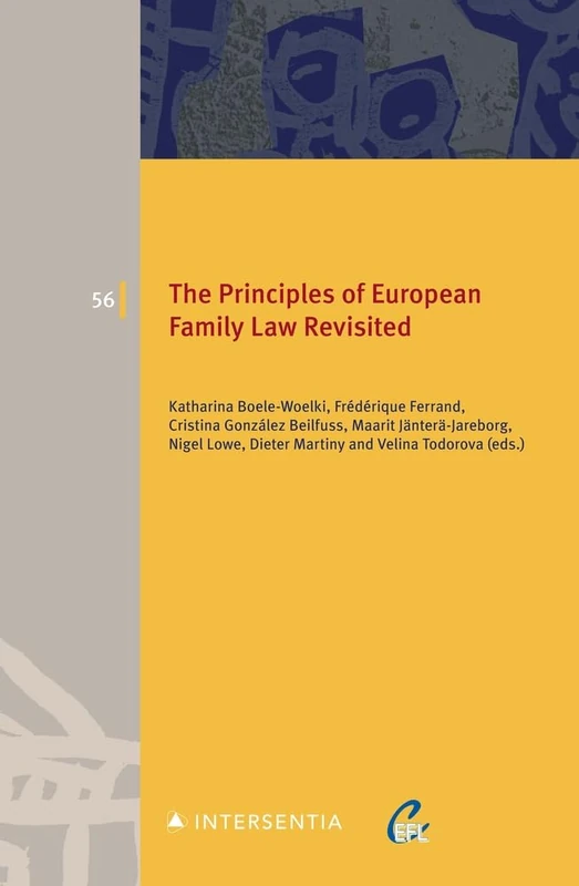 The Principles of European Family Law Revisited: 56
