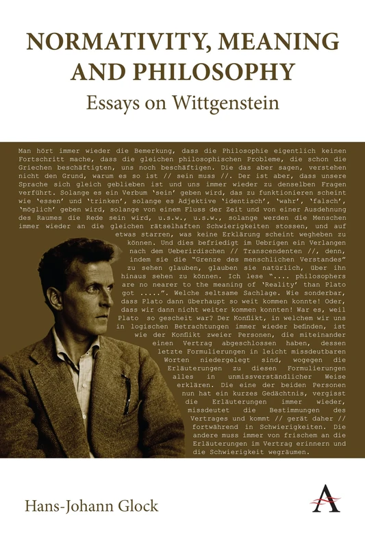 Normativity, Meaning and Philosophy: Essays on Wittgenstein (Anthem Studies in Wittgenstein)