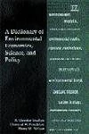 Edward Elgar Dictionary of Environmental Economics and Science