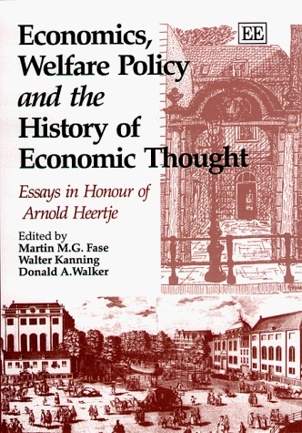 Economics, Welfare Policy and History of Economic Thought Book