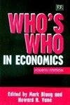 Who’s Who in Economics, Fourth Edition