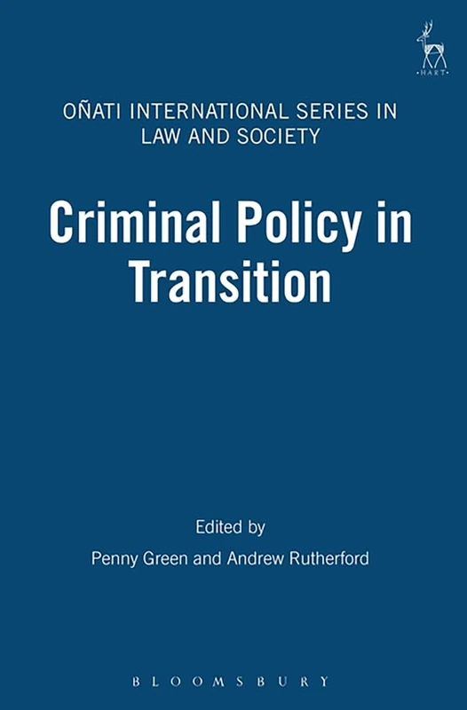 Criminal Policy in Transition: 2 (Oñati International Series in Law and Society) - Image 1