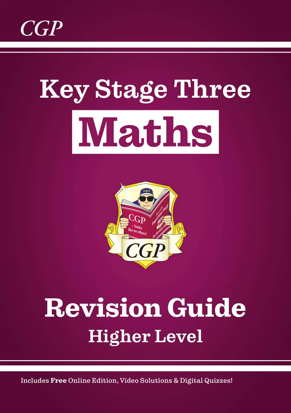 New KS3 Maths Revision Guide – Higher (includes Online Edition, Videos & Quizzes): for Years 7, 8 and 9