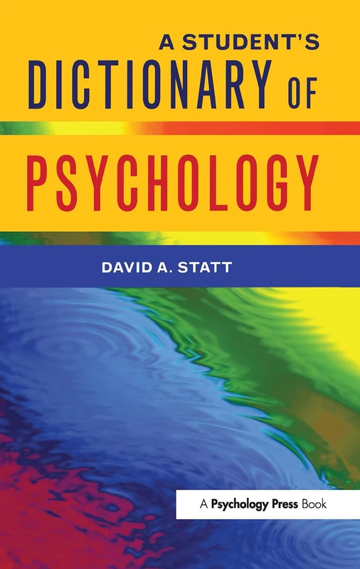 A Student's Dictionary of Psychology - Image 1