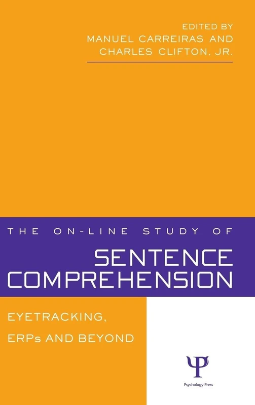 Routledge - The On-line Study of Sentence Comprehension Book