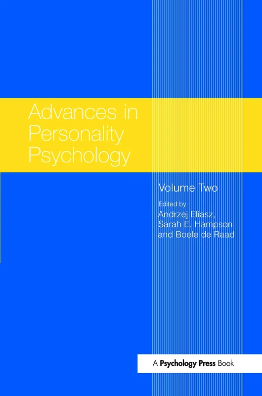 Advances in Personality Psychology: Volume II: 2