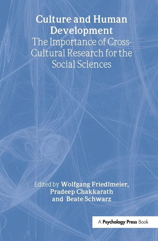 Routledge Culture and Human Development Research Book