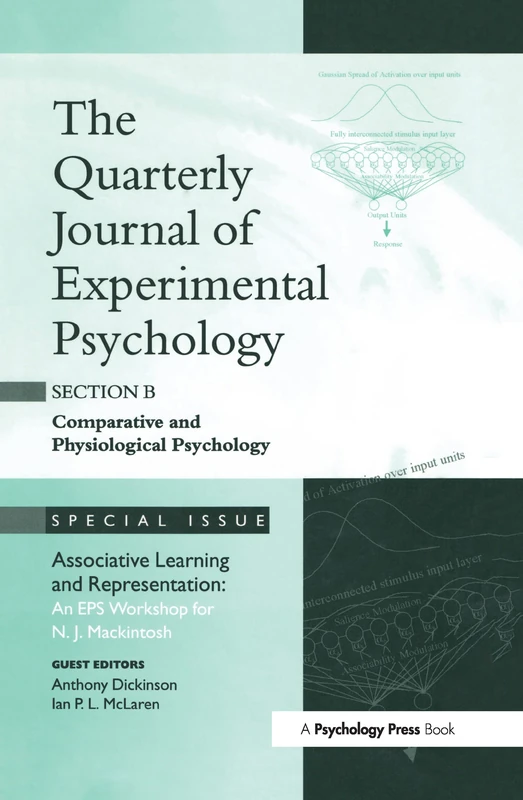 Associative Learning and Representation: An EPS Workshop for N.J. Mackintosh: A Special Issue of the Quarterly Journal of Experimental Psychology, Section B: 1 - Image 1