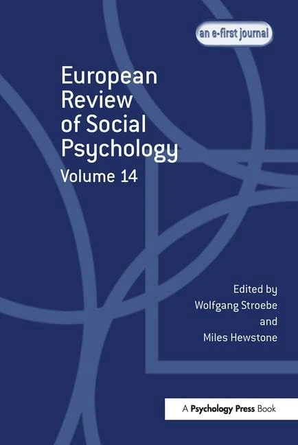 Routledge European Review of Social Psychology: Volume 14