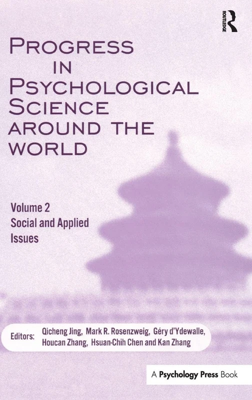 Routledge Progress in Psychological Science Vol 2 - Proceedings