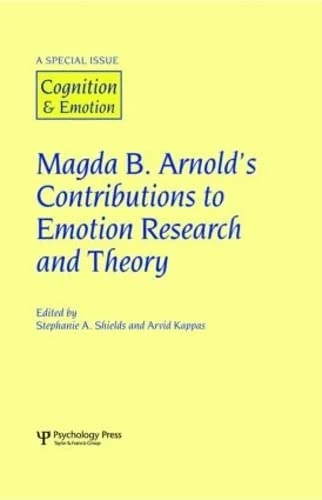 Magda B. Arnold's Contributions to Emotion Research and Theory: A Special Issue of Cognition and Emotion - Image 1