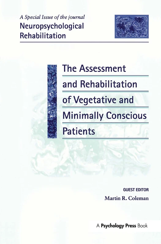 Routledge - Assessment of Vegetative and Minimally Conscious Patients