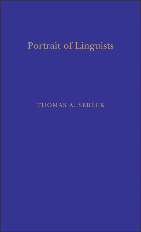 Portraits of Linguists - History of Language Reference Book - Image 1