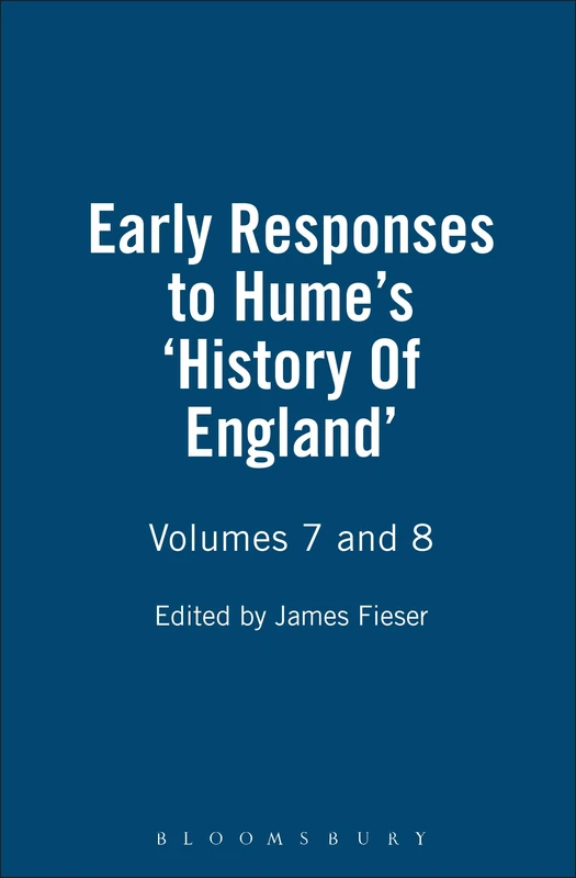 Thoemmes Continuum - Early Responses to Hume's History of England