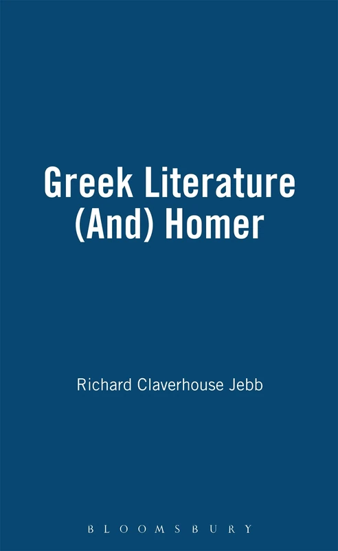 Thoemmes Greek Literature and Homer - Introduction to Iliad/Odyssey - Image 1