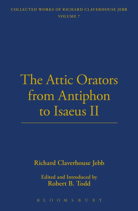 The Attic Orators from Antiphon to Isaeus (The Thoemmes Library of Classics & Ancient Philosophy): No 10 - Image 1