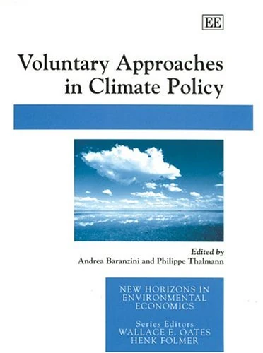 Voluntary Approaches in Climate Policy - Edward Elgar Publishing