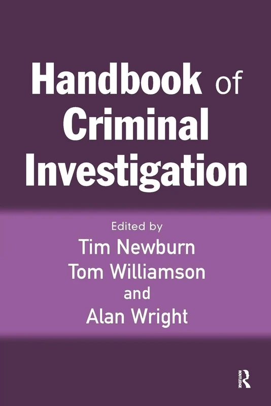 Handbook of Criminal Investigation
