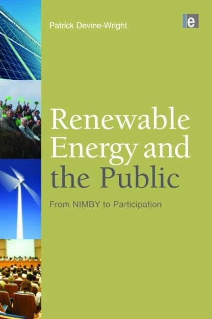 Routledge - Renewable Energy and the Public Book