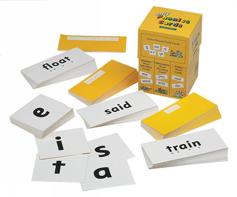 Jolly Phonics Cards: In Print Letters