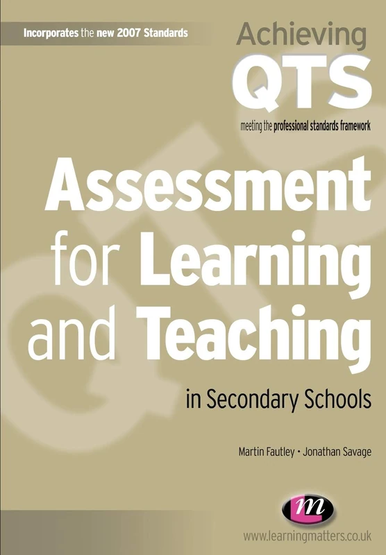 Assessment for Learning and Teaching in Secondary Schools (Achieving QTS)