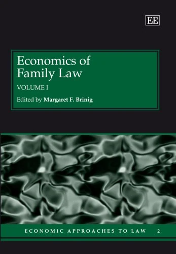 Economics of Family Law (Economic Approaches to Law series)