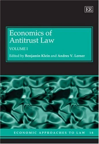Economics of Antitrust Law (Economic Approaches to Law series)