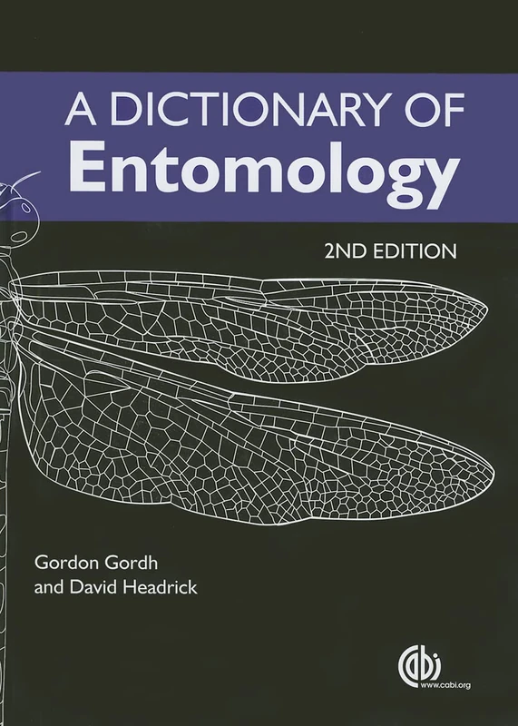 Cabi Dictionary of Entomology - Comprehensive Reference Book
