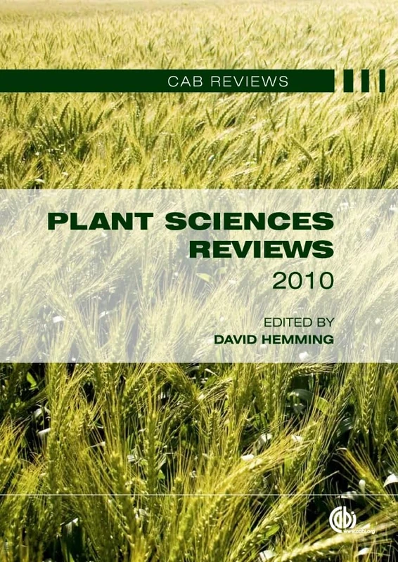 Cabi Plant Sciences Review 2010 - Cabi Reviews Book