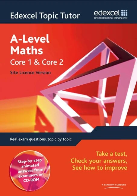 Edexcel Topic Tutor: Core 1 & Core 2 Site Licence, Book & CD-ROM