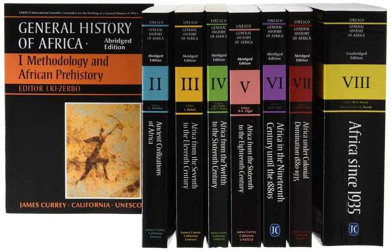 General History of Africa Complete Set of Vols 1-8 [8 volume set] (Unesco General History of Africa)