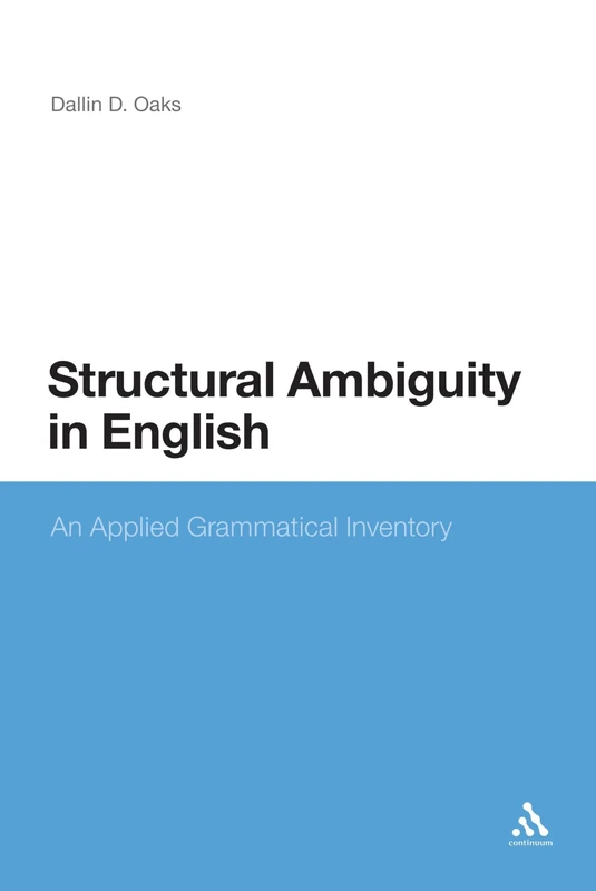 Structural Ambiguity in English: An Applied Grammatical Inventory - Image 1