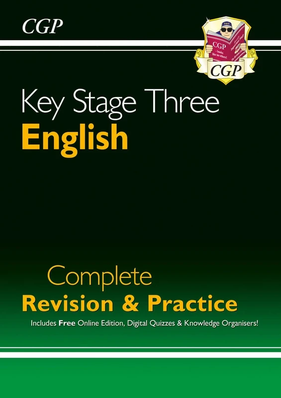 KS3 English Complete Revision & Practice (with Online Edition, Quizzes and Knowledge Organisers): for Years 7, 8 and 9