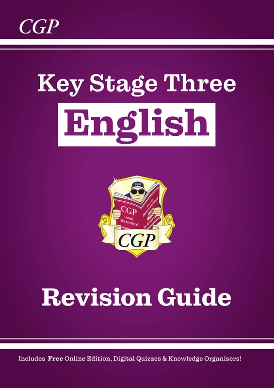 New KS3 English Revision Guide (with Online Edition, Quizzes and Knowledge Organisers): for Years 7, 8 and 9