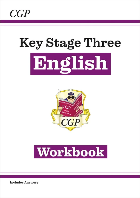 KS3 English Workbook (with answers): for Years 7, 8 and 9 (CGP KS3 Workbooks)