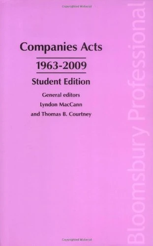 Companies Acts 1963-2009 (Companies Acts 1963-2009: Student Edition)