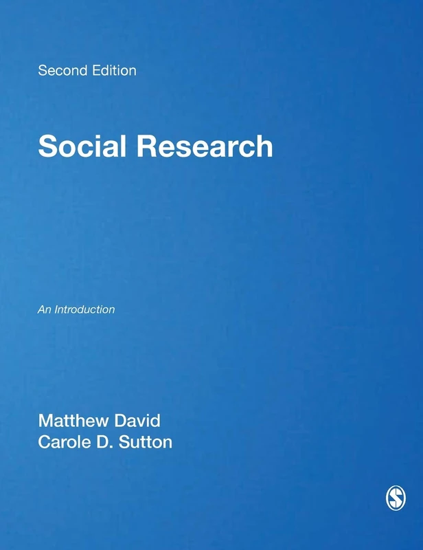 Sage Publications Social Research: An Introduction - 2nd Edition