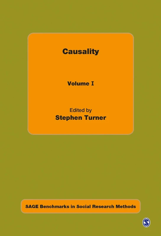 Causality (SAGE Benchmarks in Social Research Methods)