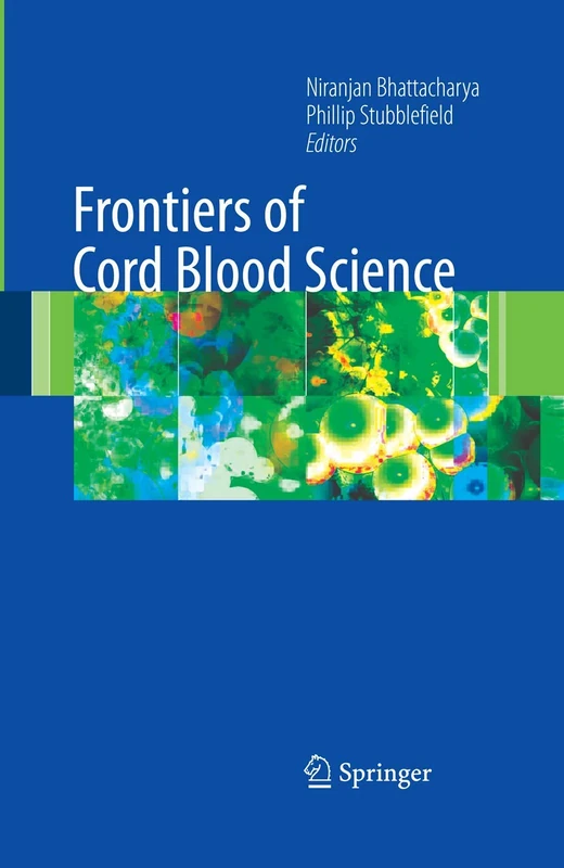 Springer - Frontiers of Cord Blood Science - Medical Text