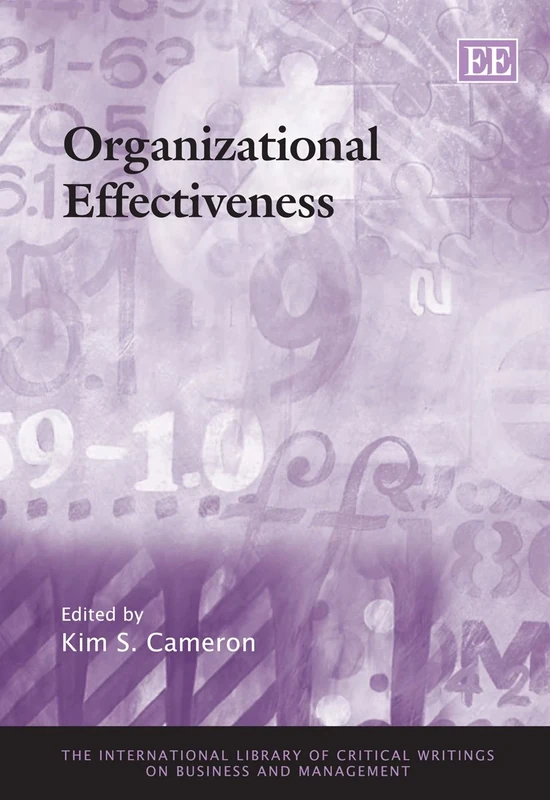 Organizational Effectiveness (The International Library of Critical Writings on Business and Management series) - Image 1