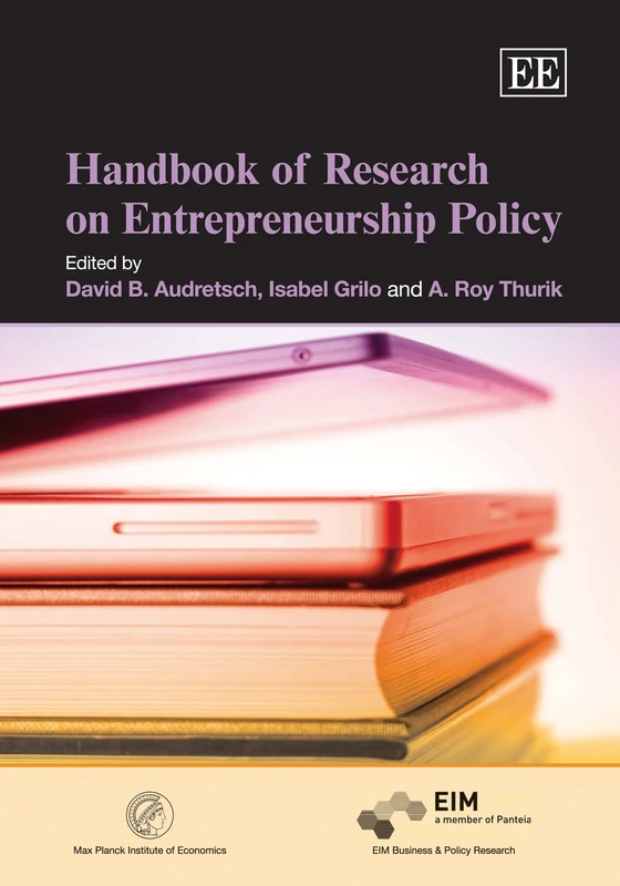 Handbook of Research on Entrepreneurship Policy (Research Handbooks in Business and Management series)