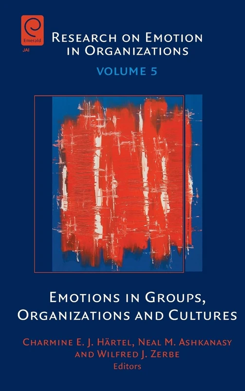 Emotions in Groups, Organizations and Cultures: 5 (Research on Emotion in Organizations, 5)