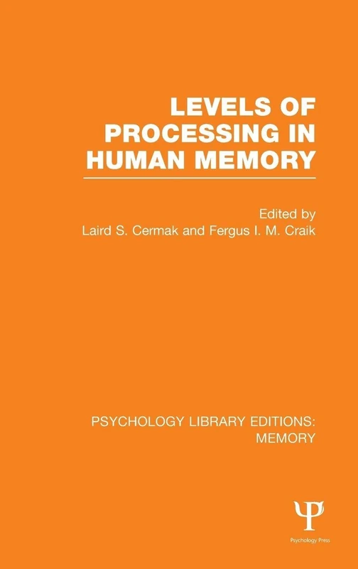 Routledge Levels of Processing in Human Memory - Psychology Book
