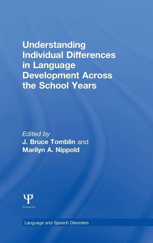 Routledge Individual Differences in Language Development Book
