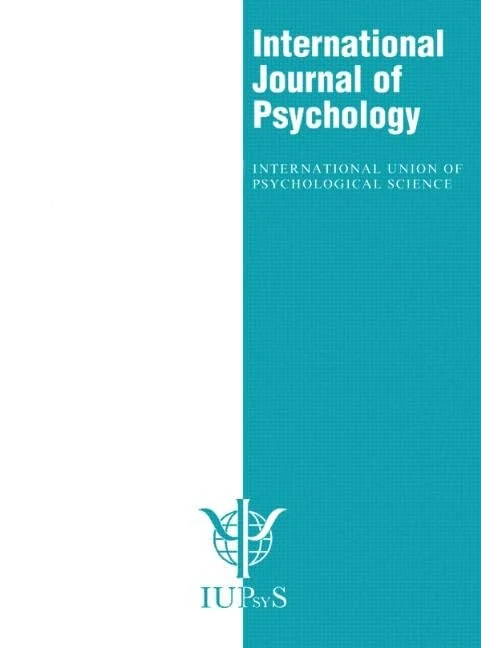 XXX International Congress of Psychology: Abstracts: Abstracts Of The XXX International Congress of Psychology, Cape Town, South Africa, July 22-27, ... of the International Journal of Psychology)