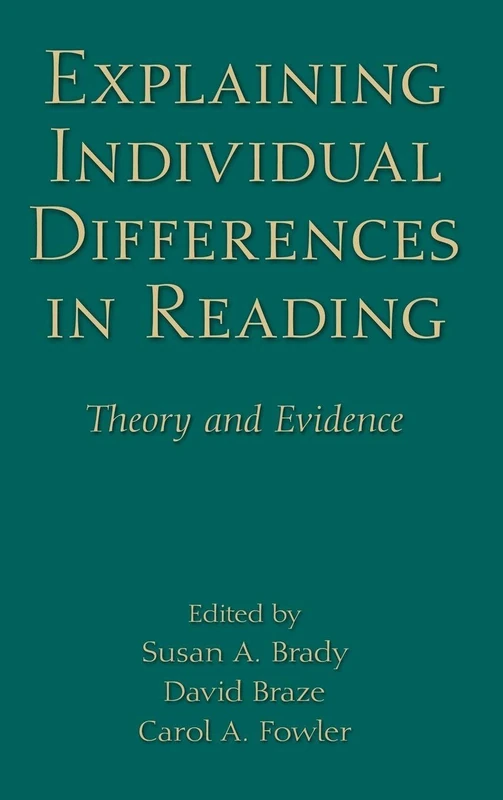 Routledge Explaining Individual Differences in Reading Book