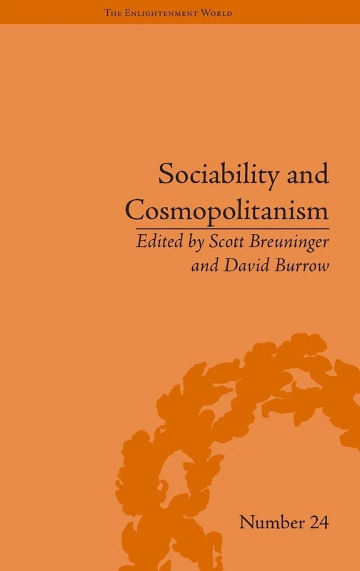 Routledge Sociability and Cosmopolitanism - History Book