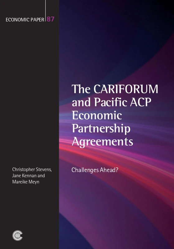 The Cariforum and Pacific ACP Economic Partnership Agreements: Challenges Ahead? (Commonwealth Economic Paper Series) - Image 1